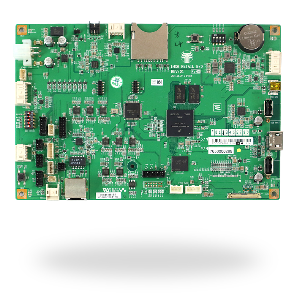 WinCE 7.0 Integrated Mainboard I/O Board 1800SE, Halo, Halo II, 4000W Hyosung 7650000289, S7650000289