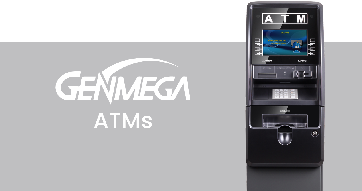 Genmega ATMs, Parts, and Brochures
